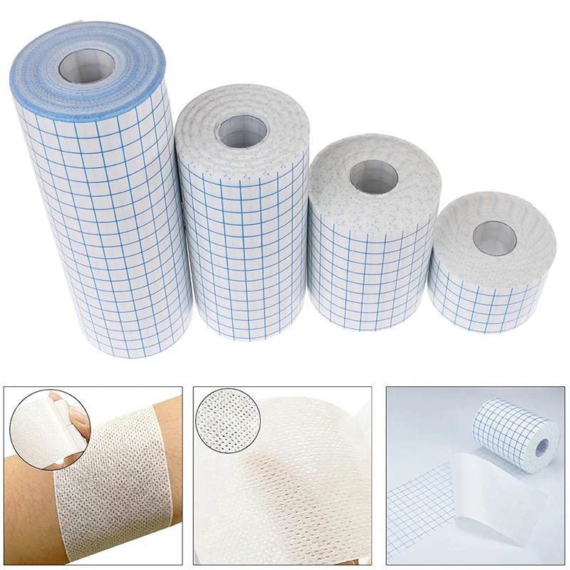 1Roll 3 Size Waterdichte Transparante Lijm Wondverband Medische Fixatie Tape Bandage