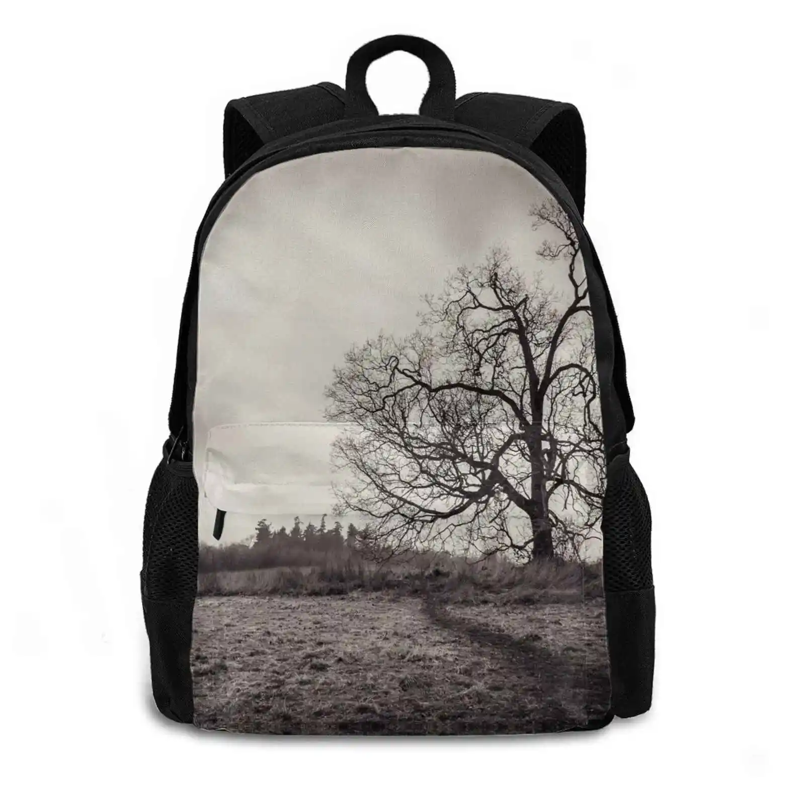 Large Capacity School Backpack Laptop Bags B W British Columbia Carrie Cole Nex 7 Tree Vancouver Island Victoria Black And