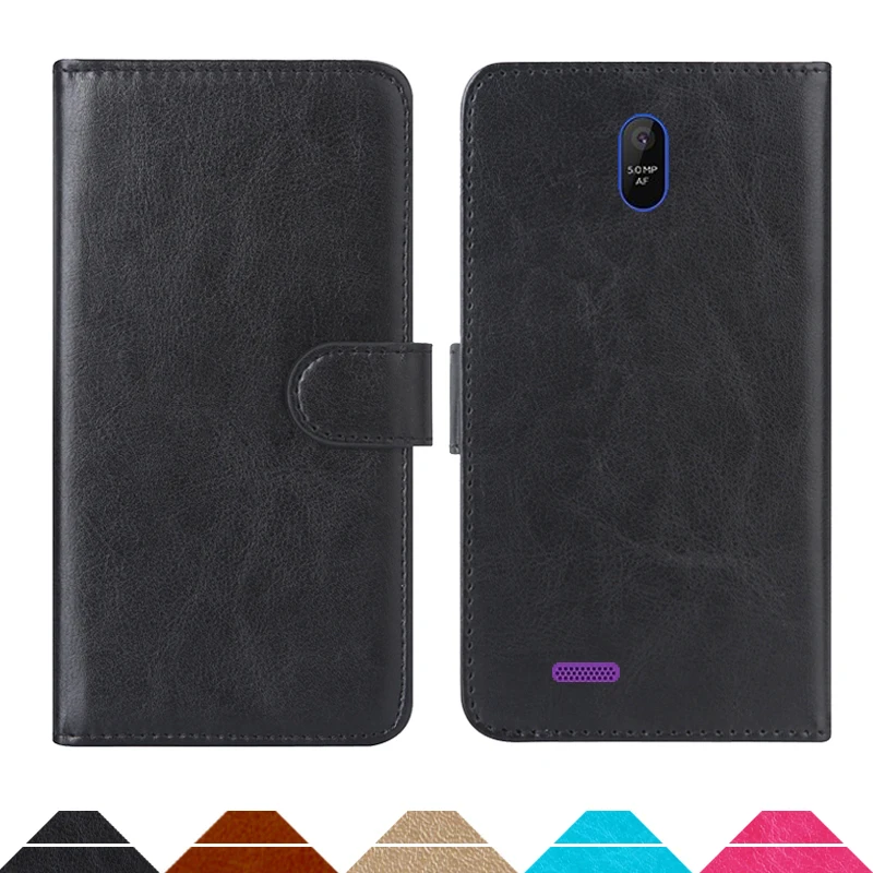 Роскошный чехол-кошелек для BQ 5016G Choice из искусственной кожи в стиле ретро, стильные магнитные чехлы чехол с ремешком