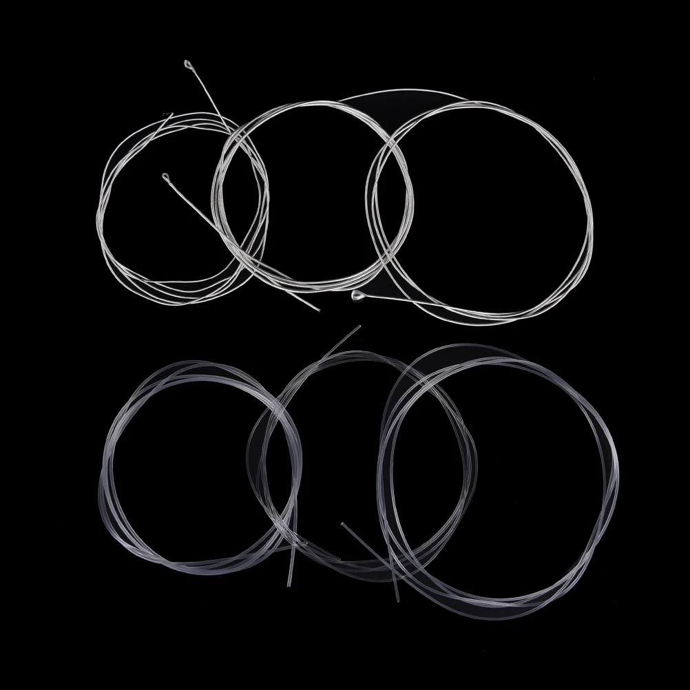 

1/6Pcs Guitar Strings Nylon Silver Strings For Classical Guitar 1M 1-6 E B G D A E Guitarra Bass Accessories