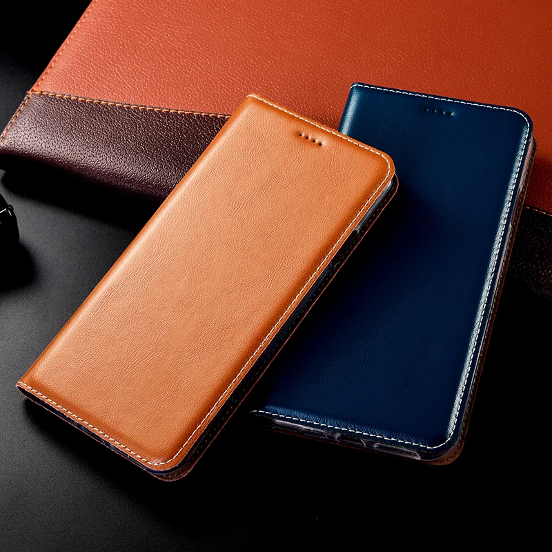 Babylon Style Genuine Leather Case For Huawei Honor 9 10 10i 20 20s 20i 30 30S V9 V10 V20 V30 V30 9X 10X Pro Lite Flip Cover