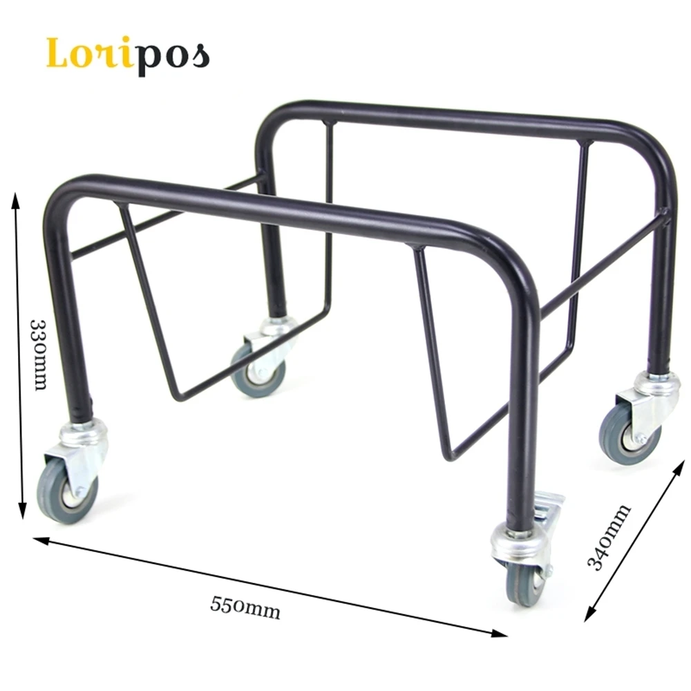 

Plastic Shopping Basket Holder Frame Shopping Basket Wheels Black Bottom Base Wheel For Supermarket Convenience Stores Metal