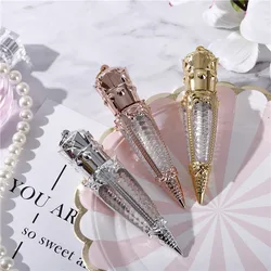 10/30pcs 5ml Rose Gold/Silver/Gold Empty Carrot Lip Gloss Bottles Lipgloss Tubes Packaging DIY Lip Bottles Liquid Lipstick Tube