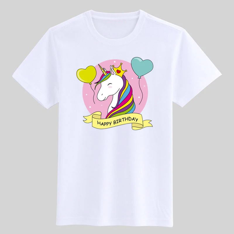 kids t shirt for boys kid children’s clothing girls clothes summer tshirt girl animal unicorn graphic tee cute kawaii t-shirt