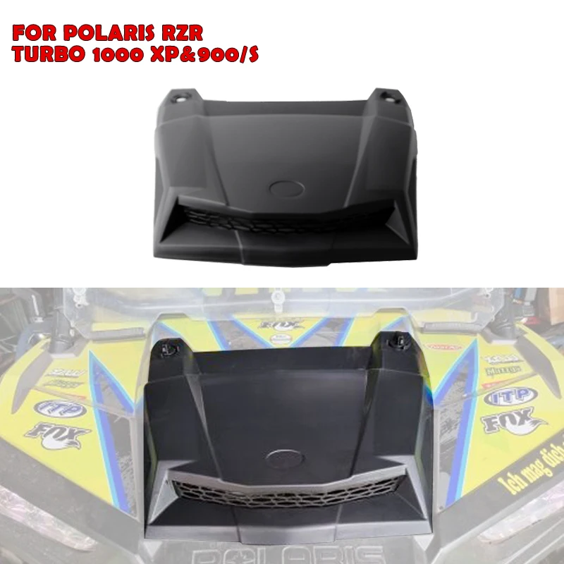 

Black Plastic Hood Scoop Air Intake for Polaris Turbo