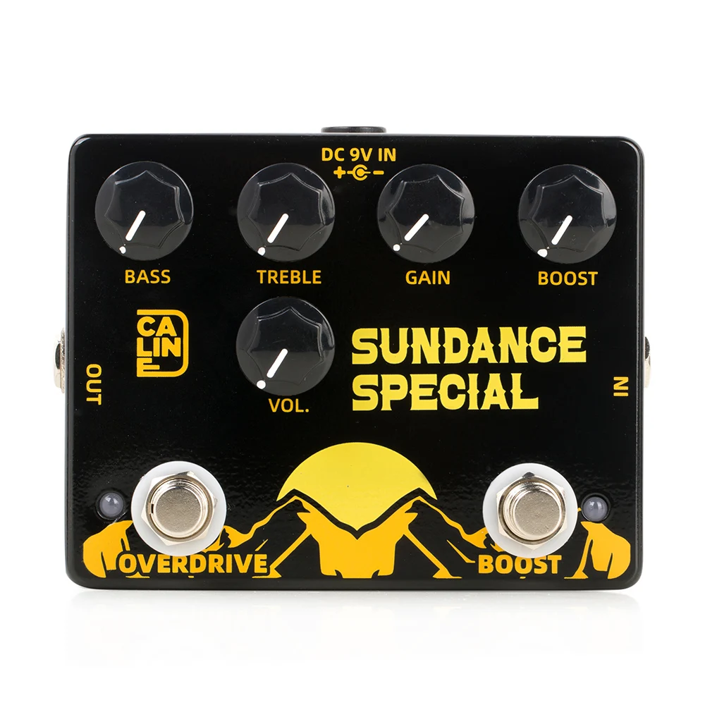 

Caline DCP-06 Sundance Special Boost Overdrive Effect Pedal Guitar Accessories Dual Guitar Pedal for Guitar Kit Effector Tremolo