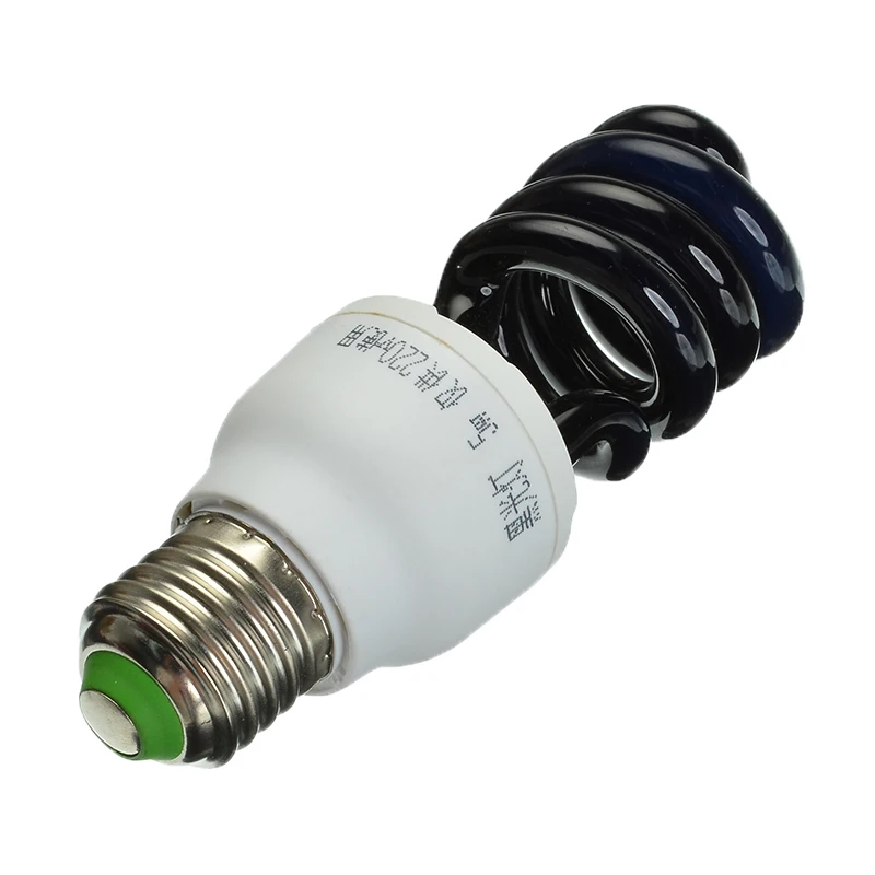 E27 Led Light Bulb 220V 5W Ultraviolet Fluorescent UV Spiral Energy Saving BlackLight Led Lamp Lampada Led Violet Lighting
