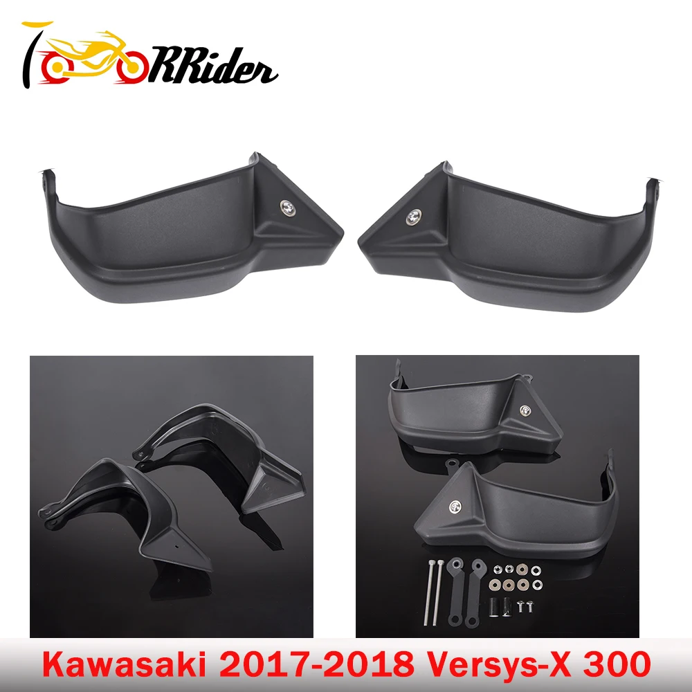 Versys 300 X Handlebar Hand Guards Brush Bar Protection Anti-Wind Handguards for Kawasaki 2017-2022 Versys-X 300 Versys X300 19