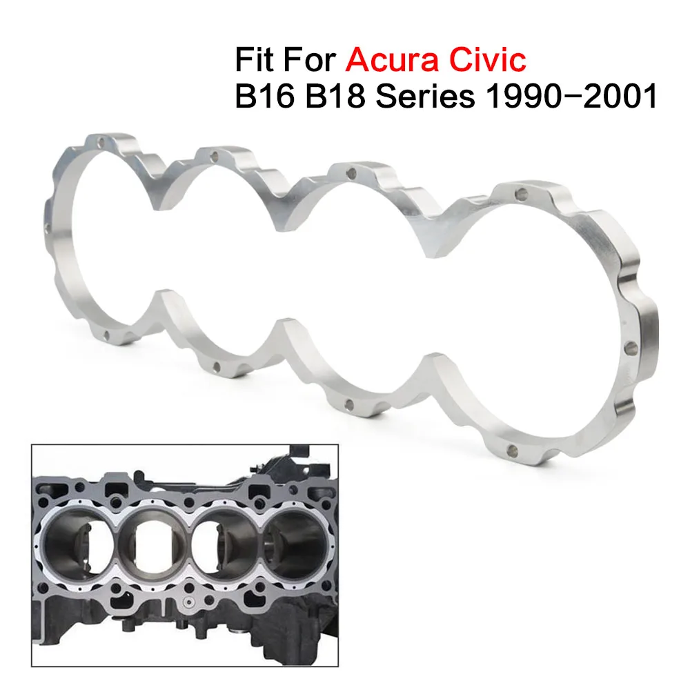 Aluminum Engine Block Guard for Honda Acura Civic B18A B16A B18C B16 B18B B18 Series 1990-2001