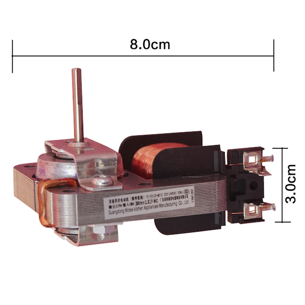 New Universal Microwave Oven Fan Cooling MDT-10CEF 220V 18W 2 Pins Motor Parts