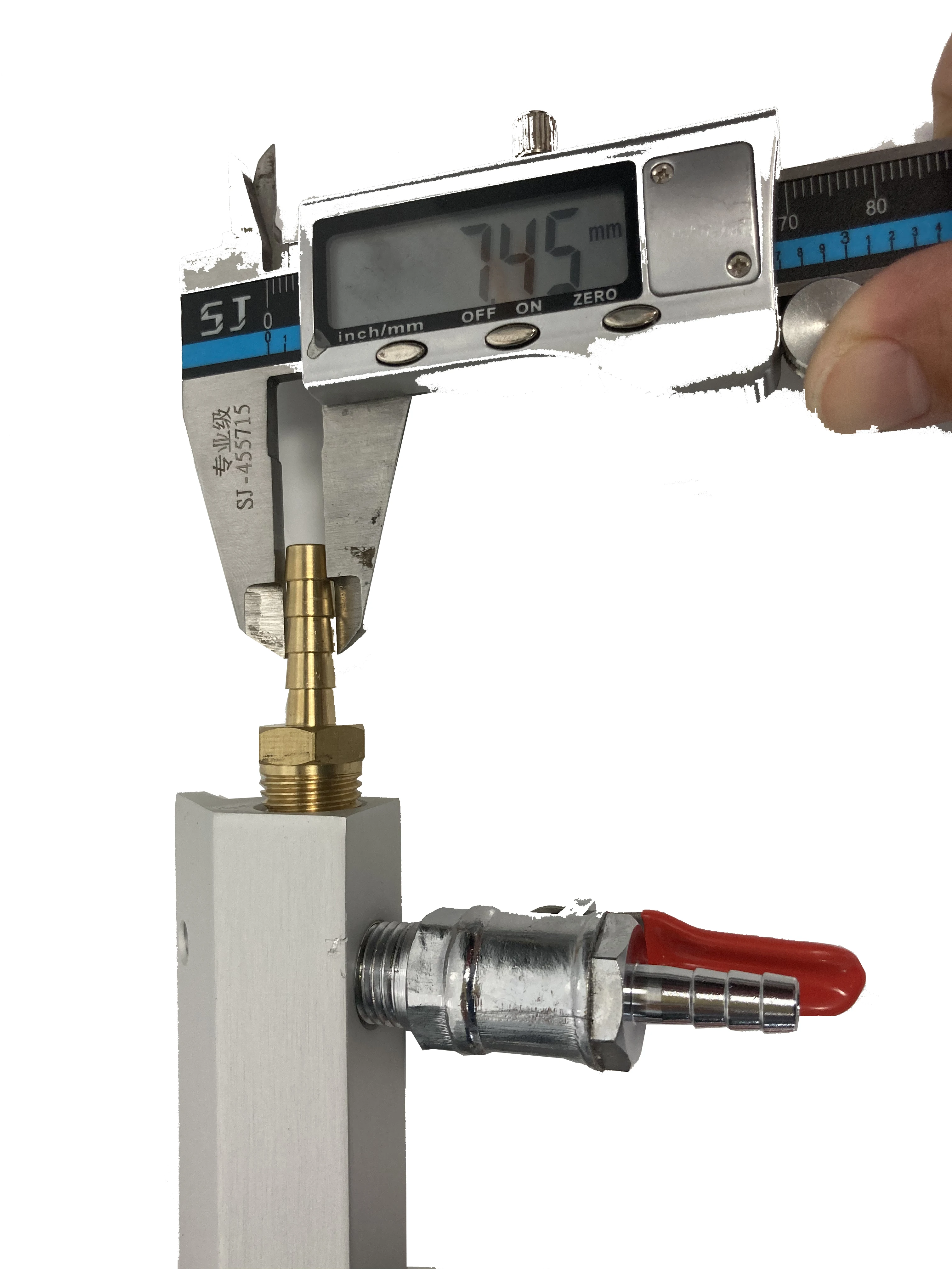 Kegland 4 Output / 4 Way 6MM BARB Gas Line Manifold Splitter with Check Valves