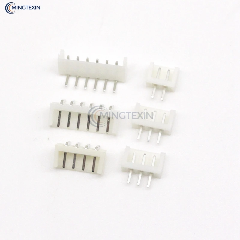 10set EH 2.5mm Pitch Connector  Straight /Curved pin header Socket +Housing+Terminals Replacement of jst Wire-to-Board 2P345-12P