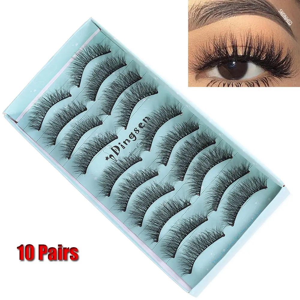 Beauty Makeup Fluffy Super Soft Ultra-wispies False Eyelashes Natural Long Lash Extension Tools 3D Faux Mink Hair