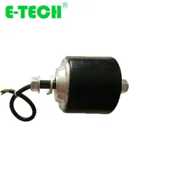 In stock fast shipping double shaft brushless 3 inch hub motor wheel