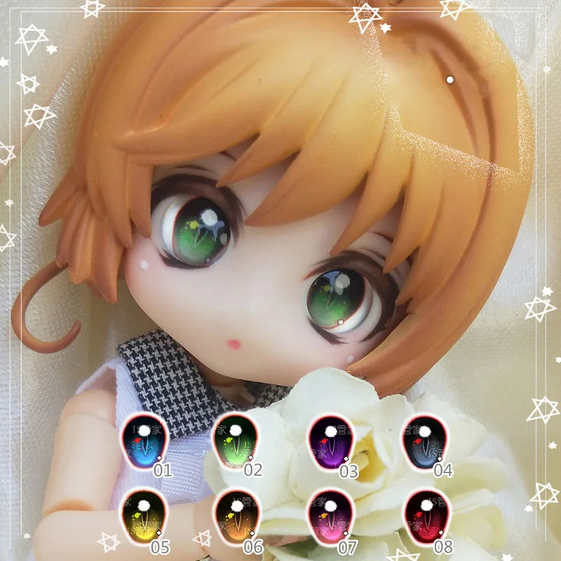 BJD Eyes doll Metallic effect eyes 10mm-24mm doll acrylic eyes ob11 1/8 1/6 1/4 1/3  SD DD doll accessories 10mm-24mm doll eyes