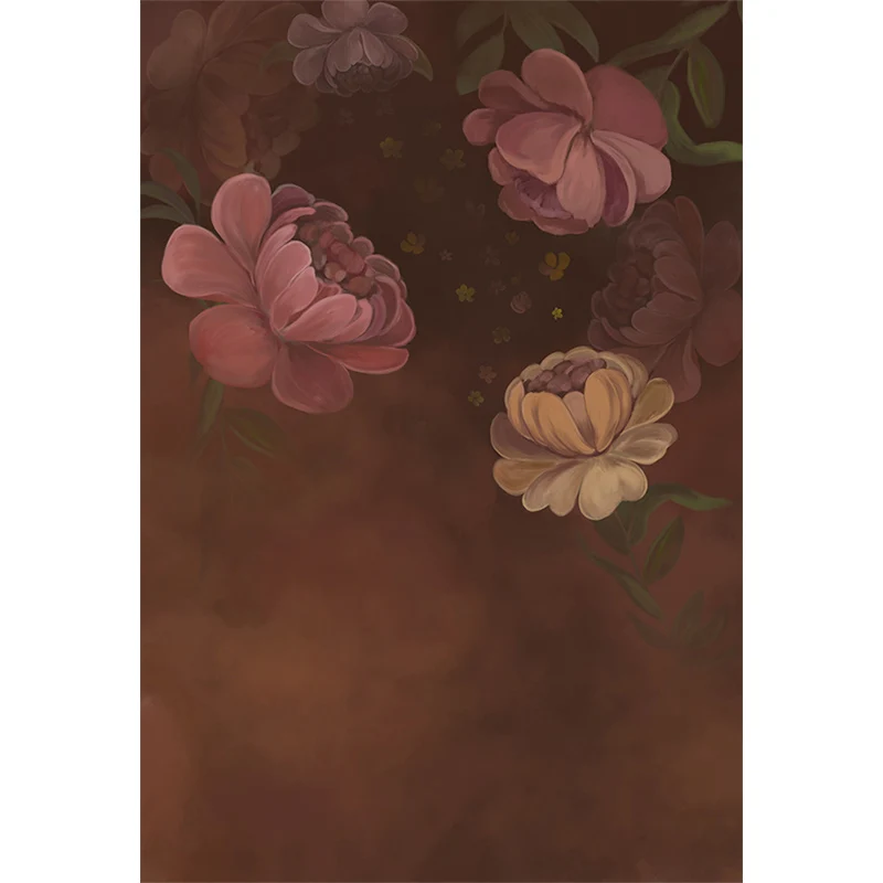 Avezano Mädchen Porträt Kulissen Blumen Floral Hintergrund Professionelle Fotografie Studio Photophone Photozone Decor Foto Requisiten