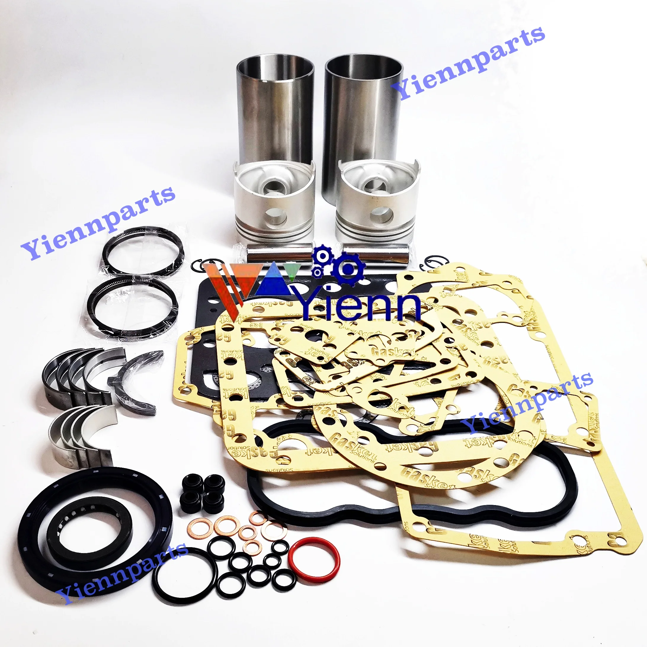 

2CA1 Overhaul Rebuild Kit Cylinder Liner Piston Ring Bearing Full Gasket Set For Isuzu Diesel Engine Repair Parts