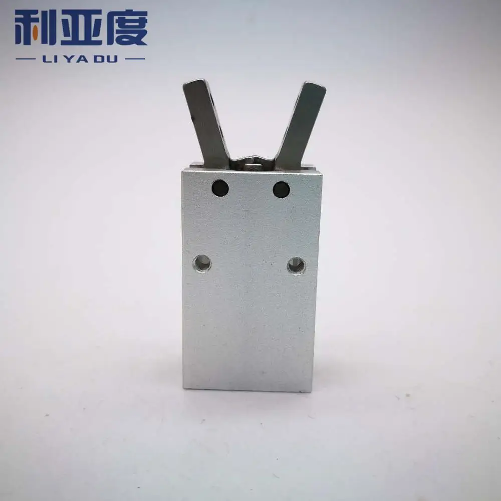 Imagem -03 - Smc-tamanhos de Abertura e Fechamento com Gás Pinça de Dedo Pneumática