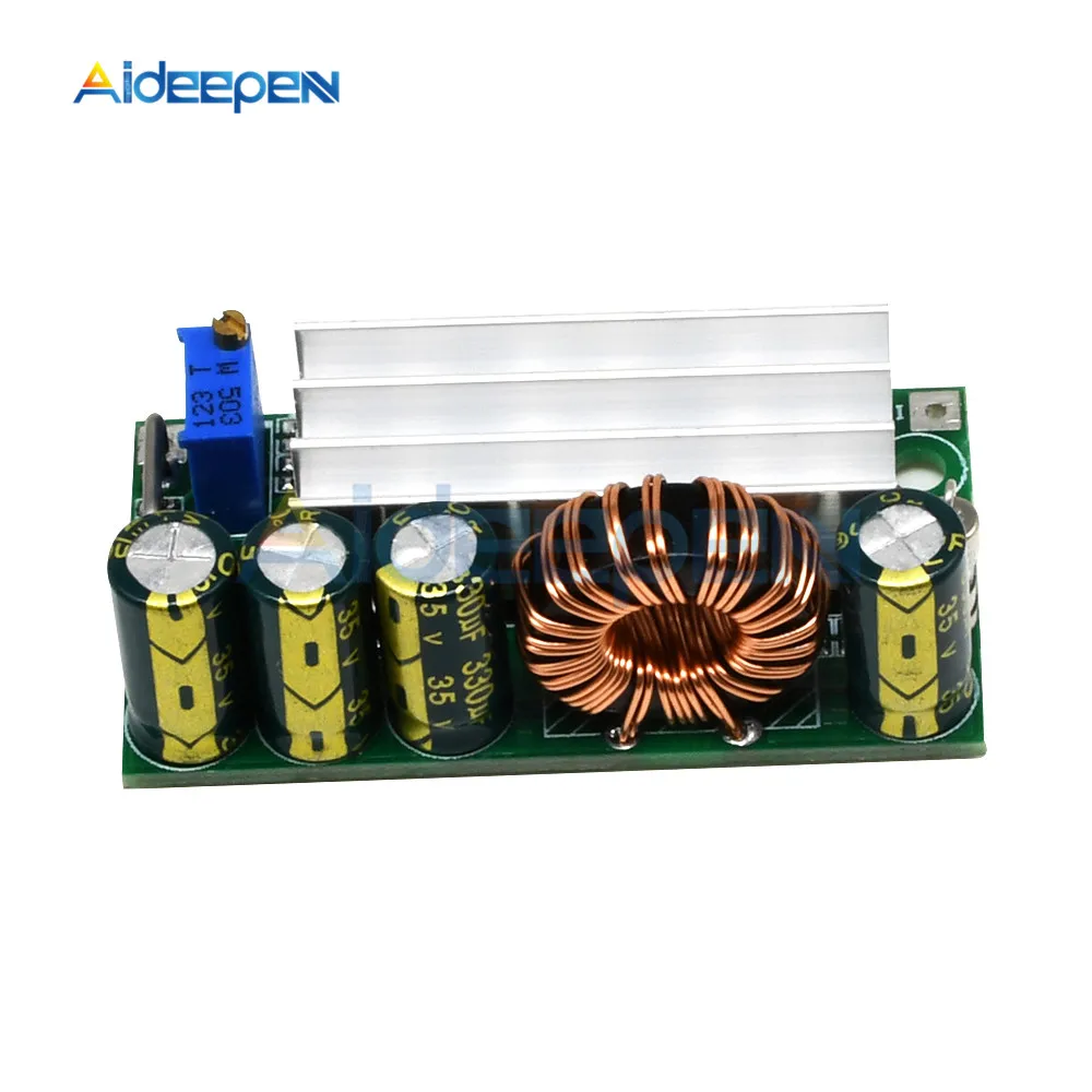 Automatic Step Up Down DC Power Supply AT30 Converter Buck Boost Module Replace XL6009 DC-DC 4-30V To 0.5-30V