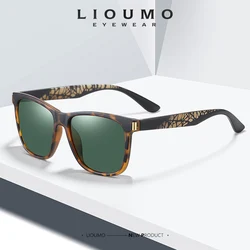 LIOUMO Classic Square Sunglasses Polarized Men Retro Anti-Glare Driving Eyewear For Women 2020 UV400 lentes de sol hombre