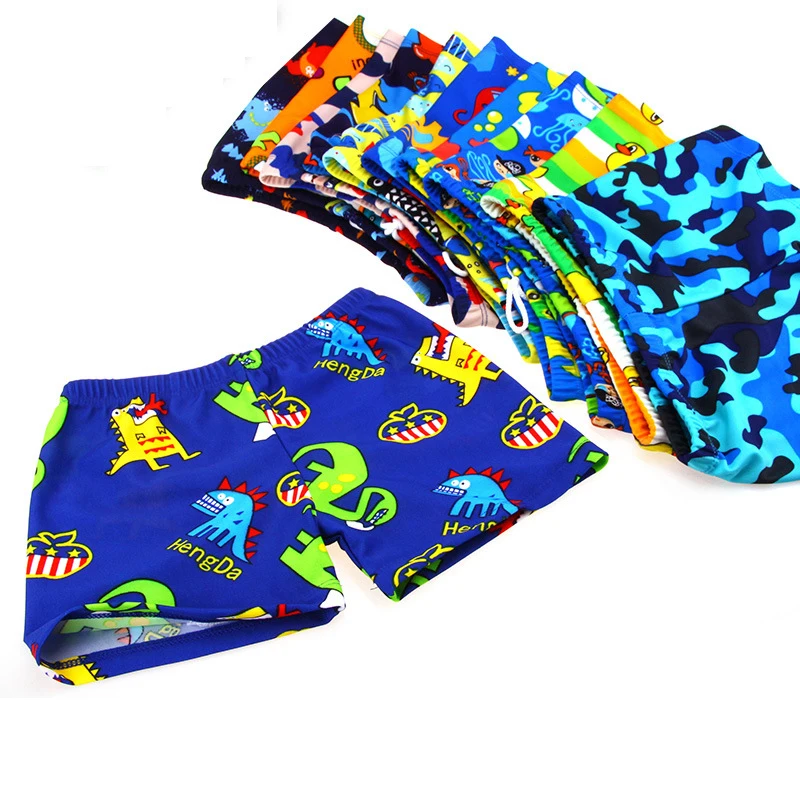 Maillot de bain à séchage rapide pour enfants, short de plage pour garçons, short de bain pour enfants, maillots de bain de dessin animé pour