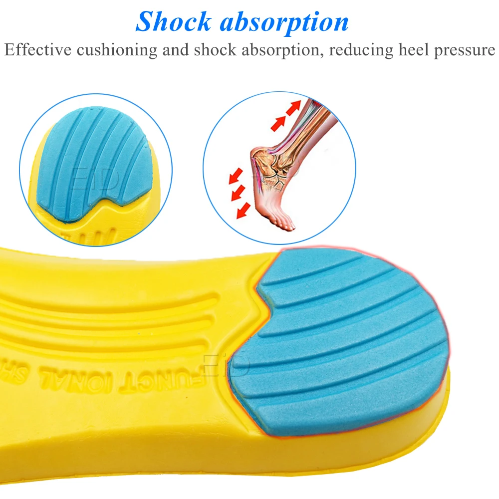 Wkładki do butów Pad miękkie sportowe wkładki z pianki Memory oddychająca Outdoor Running silikonowa poduszka żelowa wkładki ortopedyczne ue 35-47