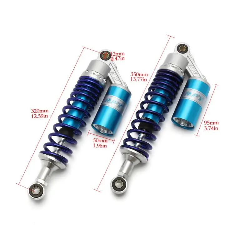 RFY 7mm spring 320mm motorcycle Rear shock absorber For Honda CB400 SF CB400 VTEC Yamaha XS400 Kawasaki Suzuki