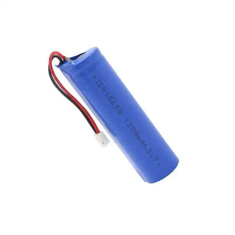 Akumulator litowo-jonowy 3.7 V akumulator litowo-jonowy, 18650, 1200 mah PCB lead 2.54 latarka sprzęt audio zabawki i trwałe eno