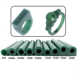 Ring Mold Wax Sieraden Maken Tool Gesneden Sculptuur Wax Buis Platte Top Injectie Matt Wax Sieraden Ring Carving Tool