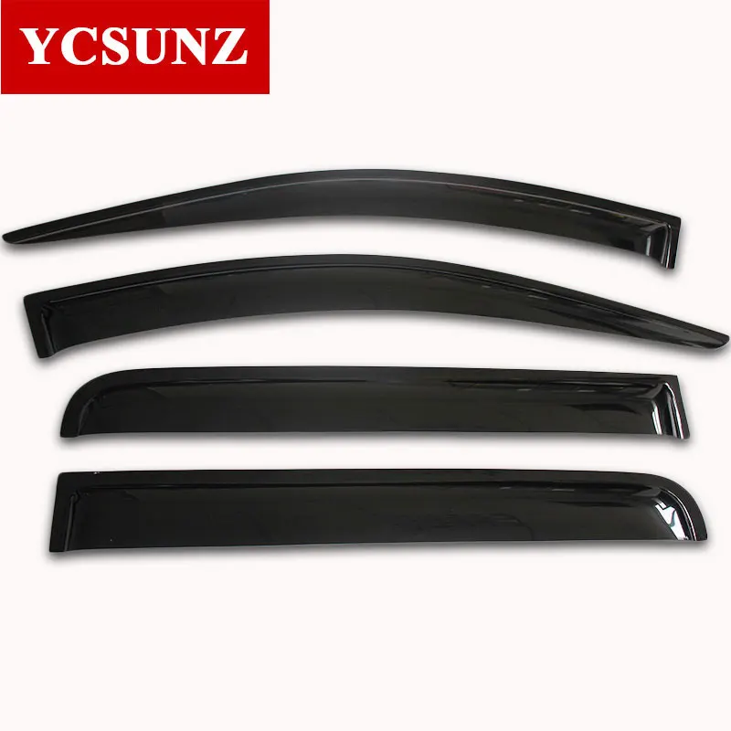 Side Window Deflectors For Mitsubishi Triton L200 2015 2016 2017 2018 2019 2020 2021 Accessories Car Wind Deflector Guard Ycsunz