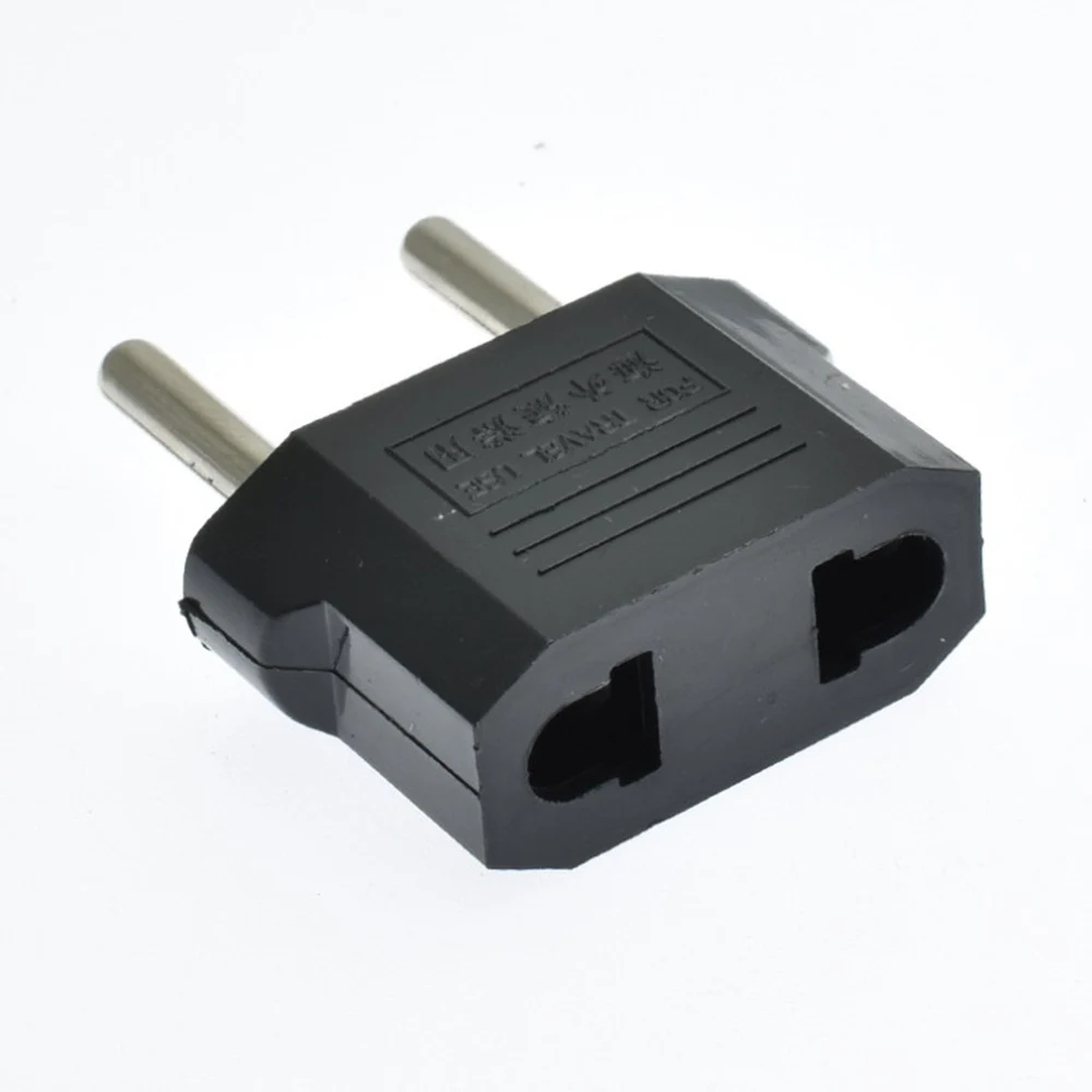 10 Stks/partij 2 Ronde 10 Een Ons Eu Plug Converter Travel Electrical Power Adapter Socket