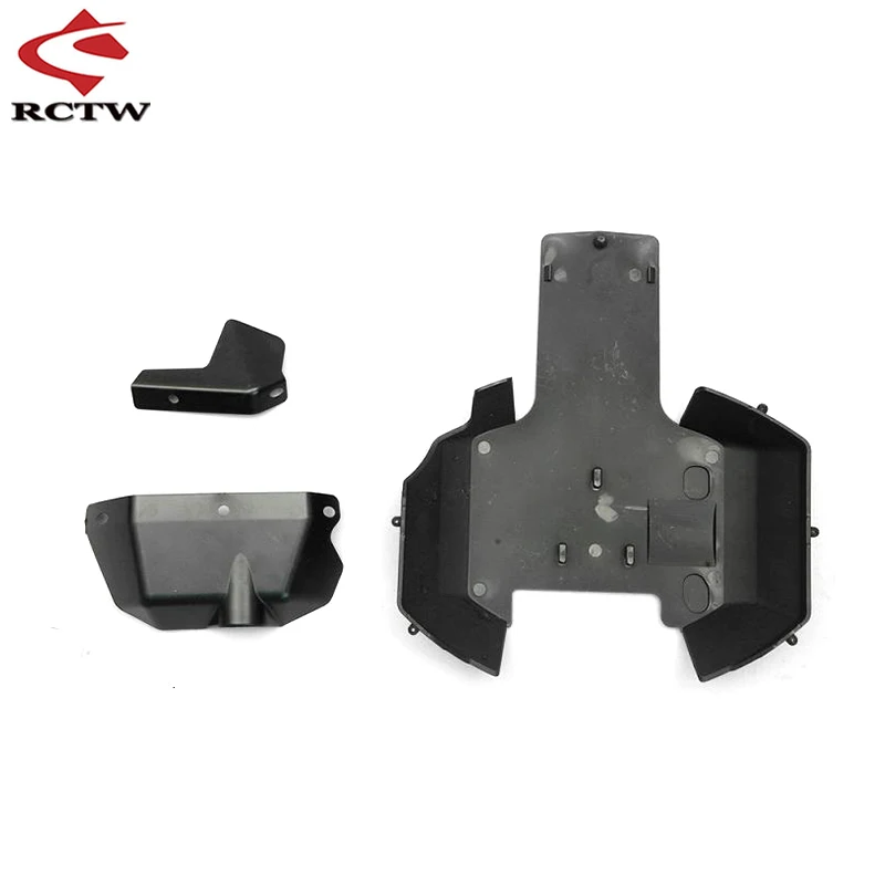 Rc Car Bottom Guard Chassis Plate Kit for 1/5 HPI ROFUN BAHA KM ROVAN BAJA 5B 5T 5SC TRUCK TOYS PARTS