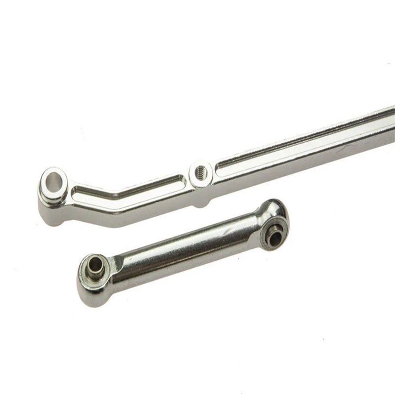 YEAHRUN Aluminum Steering Linkage Link Arm for 1/10 Axial SCX10 RC Rock Crawler Car Upgrade Accessories