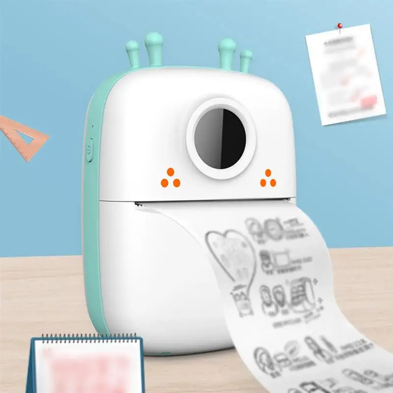 Новый портативный принтер, беспроводной bluetooth, мини-принтер для Android iOS, чеков, фотоэтикеток, список термобумаг