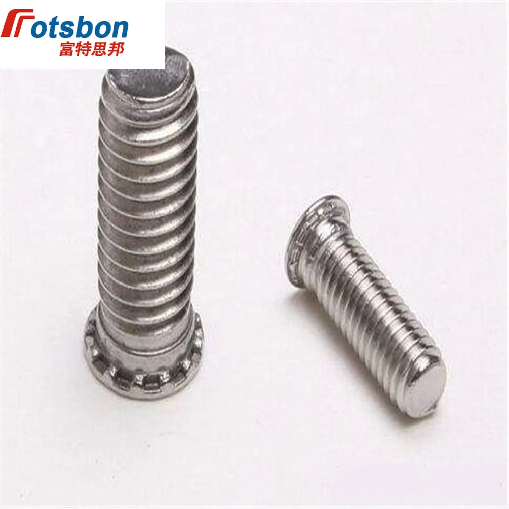 FHS-0518-16 Round Head Studs Self-clinching Blind Rivet Protruding Stud Clinch Screw Platen Screws Sheet Metal Vis Pins Rivets