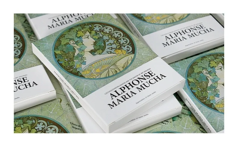 30 Pcs/Set Alphonse Maria Mucha Series Postcard ins Style Greeting Cards DIY Journal Decoration Stationery