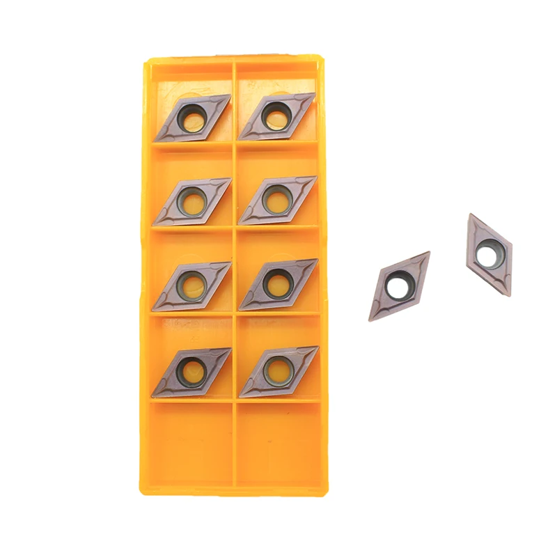 DCMT11T304 VP15TF أدوات تحول داخلية DCMT11T304 كربيد إدراج مخرطة القاطع أداة تحول إدراج
