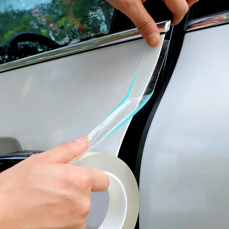 Clear Car Stickers Auto Edge Guard Anti-Kras Stickers Clear Universal Instaplijsten Protector