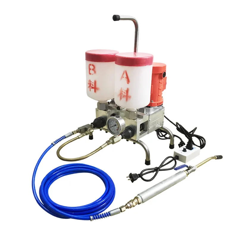 China Waterproofing Concrete Crack Repair Tool  Double Liquid Polyurethane Foam Grouting Machine Epoxy Resin Injection Pump