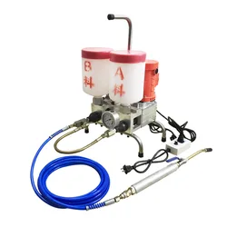 China Waterproofing Concrete Crack Repair Tool  Double Liquid Polyurethane Foam Grouting Machine Epoxy Resin Injection Pump