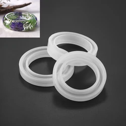 1Pcs Bracelet Resin Epoxy Molds Mixed Size Casting Silicone UV Resin Molds Tools For DIY Jewelry Making Findings Accessories