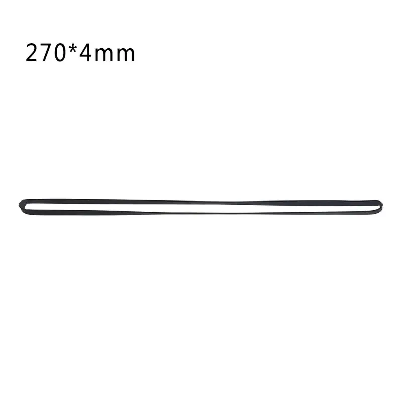 5mm 와이드 턴테이블 고무 벨트 교체 플랫 드라이브 벨트, 비닐 레코드 플레이어 포노 벨트 구동 턴테이블 드롭 배송