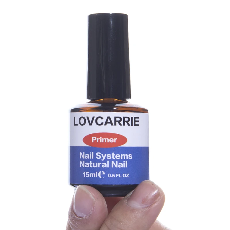 LOVCARRIE 15ML Acrylic Móng Mồi Bonder Không Axit Móng Dehydrator Gel Lót Nền Cho Móng Tay UV Gel Ba Lan Làm Móng nailart Bộ