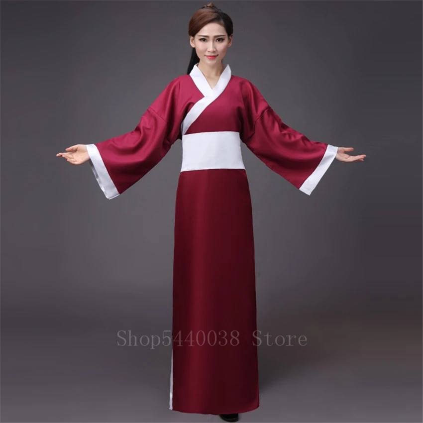 Woman Elegant Chinese Hanfu Traditional Ancient Han Dynasty Dance Costume Women Stage Performance Party New Year Clothes