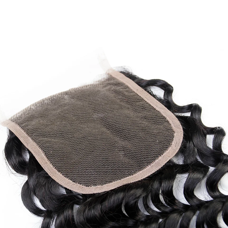5x5 Tiefe Welle Verschluss 100% Menschliches Haar Schweizer Spitze Verschluss 10- 20 zoll Mittelteil Brasilianische Remy verschluss Yepei Haar