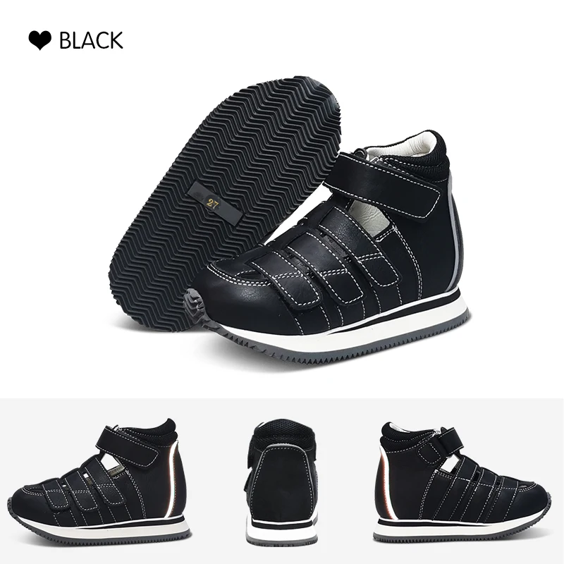 Children Sandals Kids Leather Summer Shoes For Girls Boys Toddler Flatfeet Orthopedic Footwear