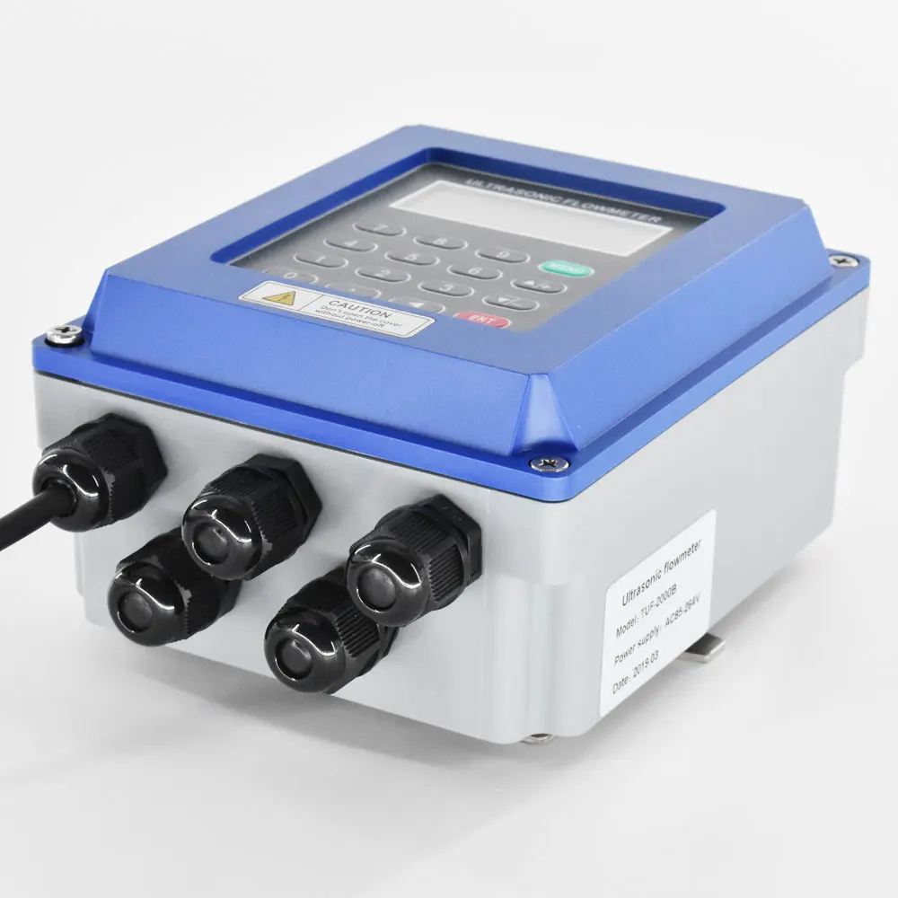 Ultrasonic liquid flow meter RS485 New generation TUF-2000B digital flowmeter DN25mm-DN100mm