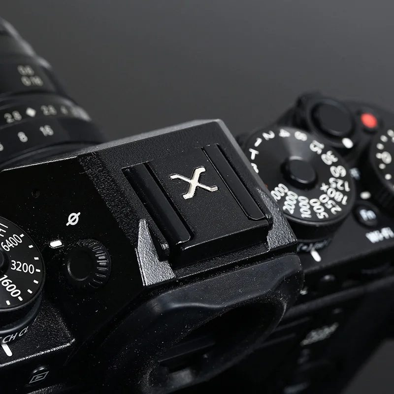 BIZOE-Adaptador de cubierta de zapata de Metal para cámara Fujiflm Fuji X-PRO3, X-PRO2, XT4, XT3, XT2, X-T30, XT20, X-E3, X-A5, X-A7