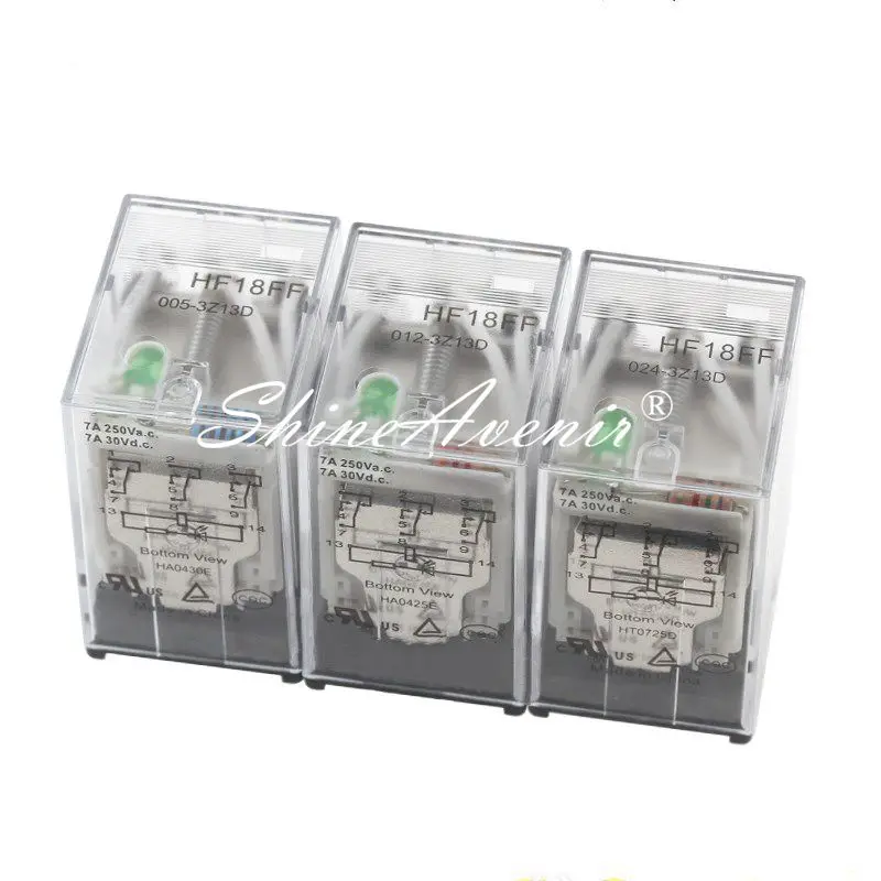 

2pcs/lot Relay HF18FF-005-3Z13D 012-3Z13D 024-3Z13D 11PIN HFE60-5-1HST-L2 12-1HST-L2 24-1HST-L2 5V 12V 24V 6PIN New Original