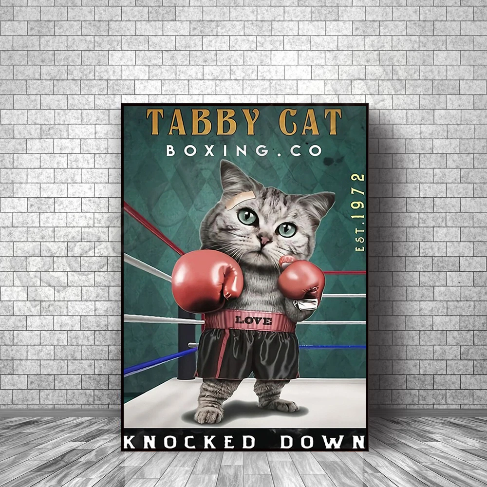 Tabby Cat Boxing Co… - image